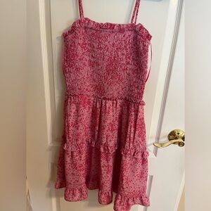 Cute pink summer dress